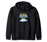 Cloud Critica certificata Divertente Cloud Guardare per Nephophile Felpa con Cappuccio
