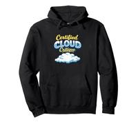 Cloud Critica certificata Divertente Cloud Guardare per Nephophile Felpa con Cappuccio