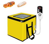 Cloud Fire Dough Proofing Box 100 W piastra riscaldante con controllo della temperatura e funzione pieghevole - Scatola per fermentazione per pasta di pane, lievito naturale, yogurt, natto e molto