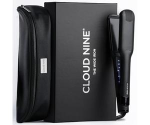 CLOUD NINE La nuova piastra per capelli larga | Controllo della temperatura variabile | Modalità Revive Piastre arricchite con minerali | Display digitale Cavo girevole a 360°