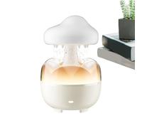 Cloud Rain Humidifier, Creative Cloud Raindrop Humidifier, Aromatherapy Humidifier With 7 Color LED Lights, Remote Control, And Rain Sounds For Bedroom, Living Room, Relaxation Room