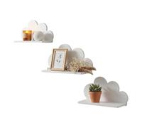 Cloud Shelves - 3 pezzi Cute Space Saving Organizer , Wall Shelves, PVC