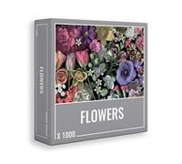 Cloudberries Flowers Jigsaw: Puzzle Premium da 1000 Pezzi per Adulti con Tema Floreale, Puzzle Floreale con Fiori Realistici e Tema Giardino
