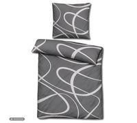 CloudComfort Renforcé - Biancheria da letto Curly 135 x 200 + 80 x 80 cm