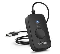 Cloudeck Mouse Jiggler non rilevabile, mouse USB per computer, clicker continuo automatico, dispositivo a scatto assistivo, plug & play, simula il movimento del puntatore del mouse per evitare che il