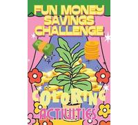 Cloudix Studio Fun Money Savings Challenge Book (Tascabile)