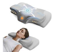 CloudNook Cuscino in Memory Foam per Cervicale - Guanciale Ergonomico a Forma di Farfalla Antirussamento - Cuscino Sagomato per Tutte le Posizioni di Sonno, Ritorno Lento e Lavabile