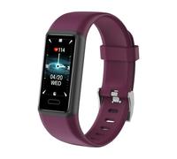 Cloudpoem Contapassi Polso Donna Bambina Orologio Fitness Smartwatch Donna Cardiofrequenzimetro Cronometro Smartband Conta Calorie KM Sonno Notifice Messaggi Impermeabile IP68 per Android iOS Viola
