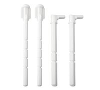 Cloudpower 14 cm anschlussset wand-wc per geberit per S-Igma set asta di scarico piastra di azionamento, asta di spinta cassetta di scarico per cassetta di scarico WC, codice articolo 241874001
