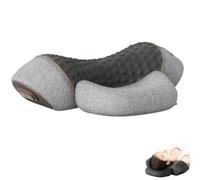 Cloudrest Smart Cervical Pillow, Artuvate Neck Massager, 3-in-1 Cervical Pillows Traction Massager, Tissue Pain Relief, With Heating and Traction Function (Grey)