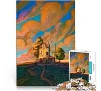 Clouds Secret- Puzzle da 1000 pezzi per adulti, giochi educativi, decorazione per la casa, divertimento a casa, regalo di compleanno, regalo di viaggio, 38 x 26 cm