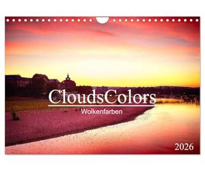 CloudsColors 2026 (Wandkalender 2026 DIN A4 quer), CALVENDO Monatskalender: CloudsColors 2014 zeigt jeden Monat das Farbenspiel des Himmels.