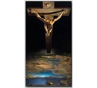CloudShang Cristo di San Giovanni di l Croce Poster Salvador-Dali Famoso Quadri surrealismo Parete Arte realismo Stampe Astratto Arte Poster Soggiorno Stanza Parete Decorazioni I29160