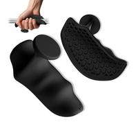 CloudValley Anti-Slip Gym Hand Grips for Men & Women, Ergonomics Workout Rubber Gym Grips Pads, Breathable Fingerless Weight Lifting Gloves for Pull-Ups, Dumbbell, Deadlift