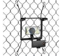 CloudValley Mobile Telefono Fence Mount Soporte Magnético per Streaming Live für ldoneo per recinzioni a maglia e pareti a griglia, Handyhalterung für per GoPro, iPhone, telefono, DJI Osmo Action 5 Pro/4/3/2, Insta 360, Mevo Start, Nero