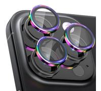 CloudValley Pellicola Fotocamera per iPhone 15 Pro 6,1 Pollici e iPhone 15 Pro Max 6,7 Pollici, Protettive In Vetro Temperato, Accessori 9H Anti-Graffio HD Chiaro, Colore