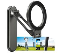 CloudValley Supporto magnetico per telefono da golf cart, supporto pieghevole a 360°