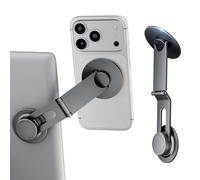 CloudValley Supporto per telefono Tesla Model 3/Y, supporto magnetico in metallo per auto con potente magnete, 【Design nascosto pieghevole ed estensibile】 Supporto per schermo Tesla per 3/Y/S/X