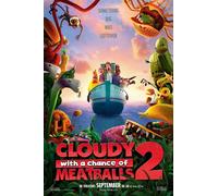 Cloudy With A Chance Of Meatballs 2 Poster Originale Film Singolo Lato Cool