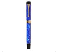 Clouism Penna stilografica serie 100 Century con pennino F da 0,5 mm, cancelleria per scuola e ufficio, penne a inchiostro liscio per regalo (D, 1 penna con scatola)