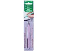 Clover 1223 Amour Steel Crochet Hook No. 6, 1.00mm by Clover