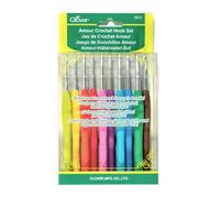Clover Acciaio Amour uncinetti 10 kg- Dimensioni B a J
