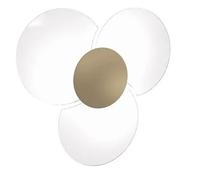 CLOVER APPLIQUE-PLAFONIERA D.70 CM 6 LUCI SABBIA 1114-70-SA