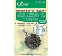 Clover Ciondolo a Forma di tagliafilo in Argento Anticato,