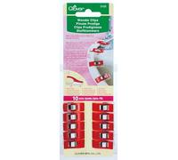 Clover - Clip Multi-Uso, per Un'Ampia Gamma di lavori manuali, Confezione da 10