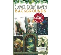 CLOVER FAIRY HAVEN BACKGROUNDS BOOK - MINI EDITION: For Junk Journals, Scrapbook, Ephemera, Cut And Collage And More