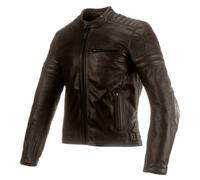 CLOVER GIACCA PELLE BULLET-PRO TESTA DI MORO