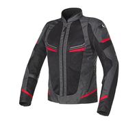 Clover giubbotto donna Airjet-5 - Grigio scuro Rosso Nero XS