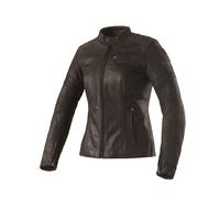 Clover giubbotto in pelle donna Bullet-pro 2 - Marrone 44