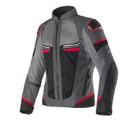 Clover giubbotto uomo Airjet-6 - Grigio scuro Rosso Nero M