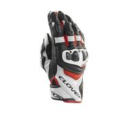 Clover guanto in pelle uomo Rsc-4 - Bianco / Rosso L