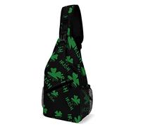 Clover Irish Sling Bag Crossbody Zaino Travel Chest Daypack