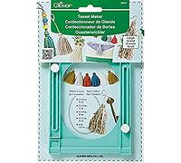 Clover Large Tassel Maker Contenitore per Nappe, Plastic, Verde, 22x2x16 cm