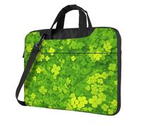 Clover Leaves - Borsa a tracolla per computer portatile, facile da usare quando si viaggia per affari, 15,6 pollici