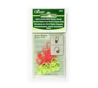 Clover – Chiusura marcatori per punti a bloccaggio rapido – Piccoli – Rosso/Verde