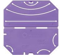 Clover Mid (H 58,4,10) Kanzashi Modello Floreale Fiore Arruffato, Grande