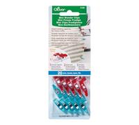 Clover Mini Wonder Clip, Multicolore, Confezione da 20