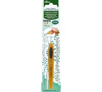 Clover Soft Touch Steel Crochet Hook No.4 1.25mm