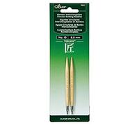 Clover Takumi-Ferri da Maglia circolari intercambiabili, in bambù, 10/6 mm, Altri, Multicolore