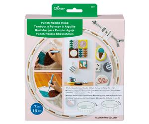 Clover Telaio Per Punto Aghi Altezza Regolabile Antiscivolo Per Infeltrire