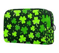 Clover - Trousse da viaggio con cerniera, organizer per cosmetici per donne e ragazze, Multicolore 05, 18.5x7.5x13cm/7.3x3x5.1in, Beauty Case