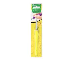 Clover Uncinetto, Plastic, Giallo, 7 mm