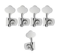 Cloverleaf - Accordatori per basso a 5 corde, meccaniche per accordatura del basso, chiavi/piroli per accordatura basso a 5 corde, per standard americano/Highway One Series JB Jazz Bass/PB Precision
