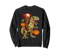 Clown Equitazione Mummia Dinosauro Creepy Clown Costume Halloween Felpa