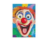 Clown Funny Faces bandiere di Giardino colorato banner per la decorazione del portico 28x40 double sided
