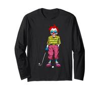 Clown giocatore di golf Maglia a Manica